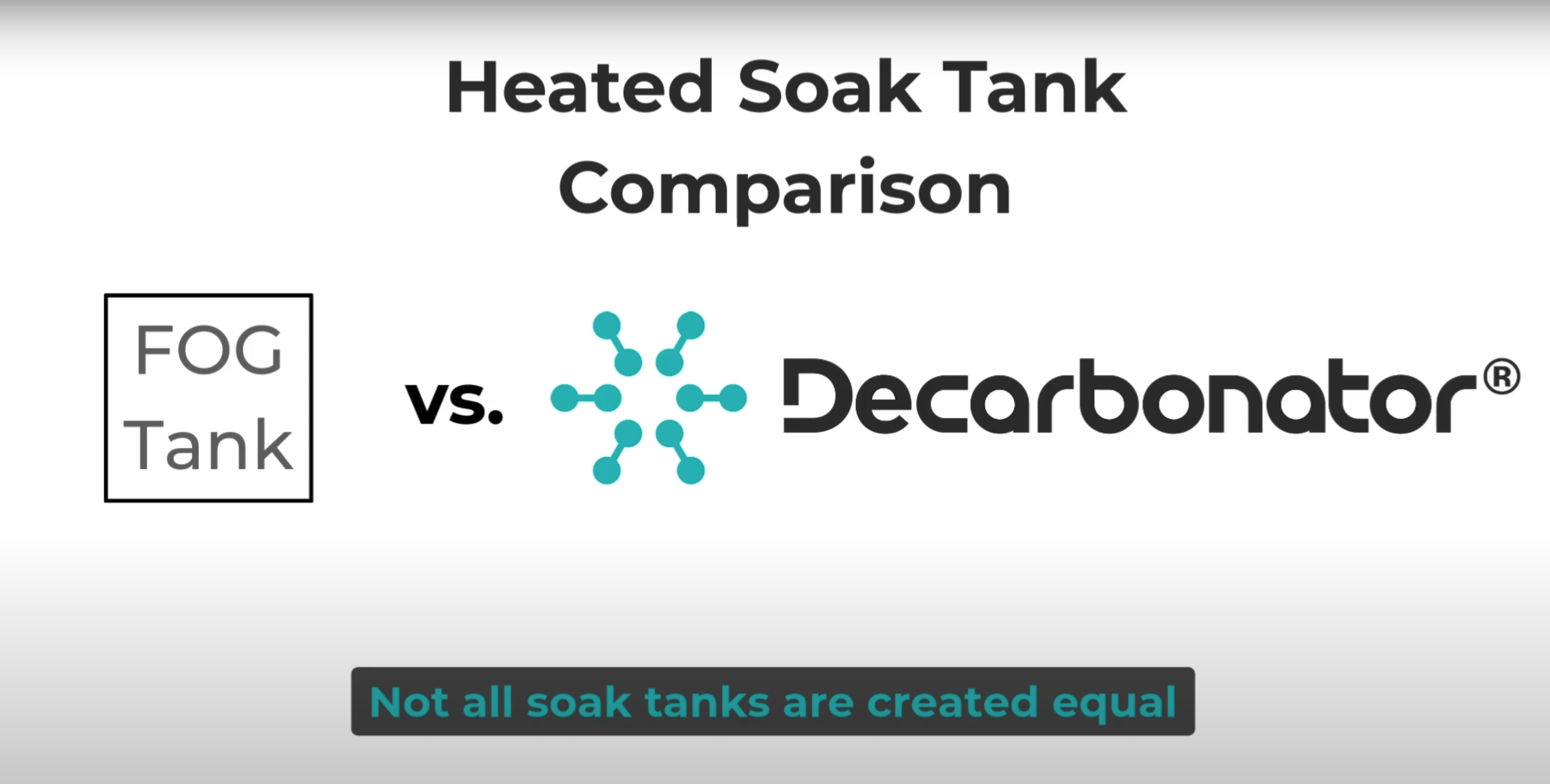 Decarbonator Comparison